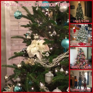 Selena's Christmas Tree Collage